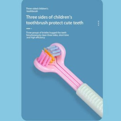 Three-Sided Deep Cleaning Toothbrush