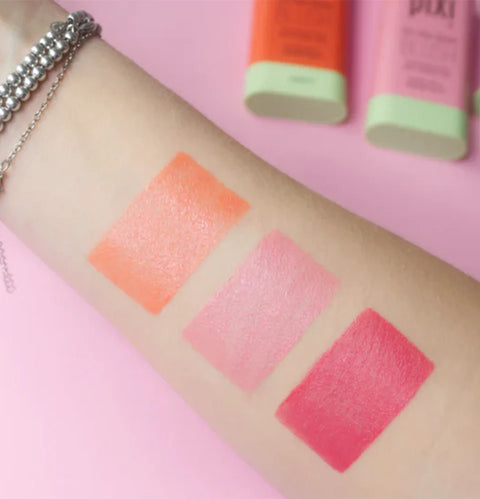 Pixi On-The-Glow Blush Sticks - Beauty Accessory Designed For Cheek Enhancement And Daily Makeup Routine - pack of 3