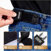 Adjustable Belt Buckle (Pack of 2 Pcs) – Premium Metal Automatic Slide Buckle Set