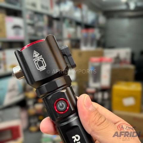 Lot Imported 5-in-1 Rechargeable Flashlight & PowerBank - 1KM Range